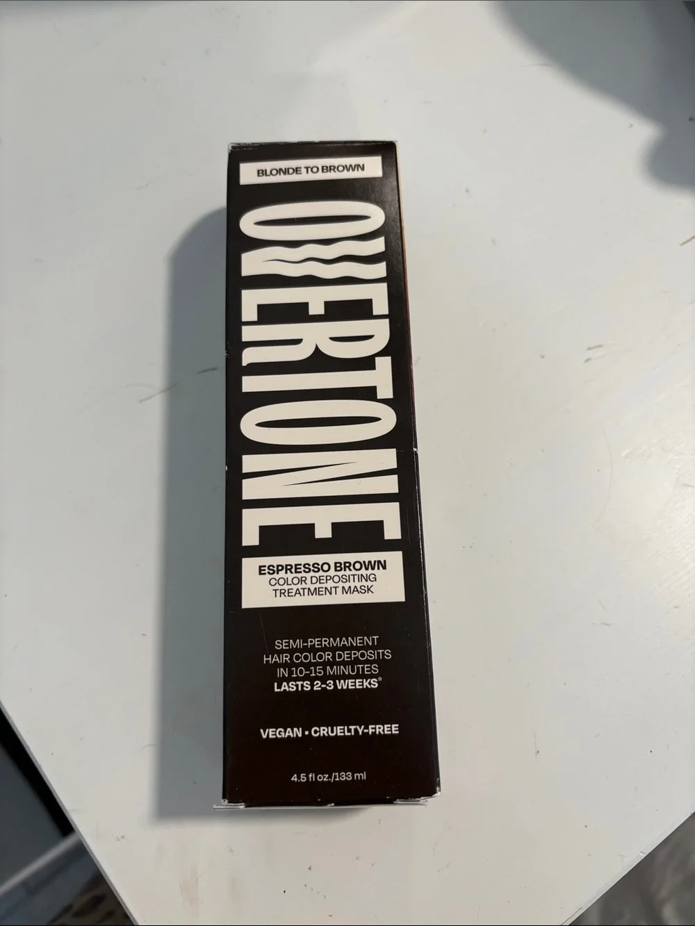 Overtone Espresso Brown Color-Depositing Hair Treatment Mask - Brown - Picture 5 of 9